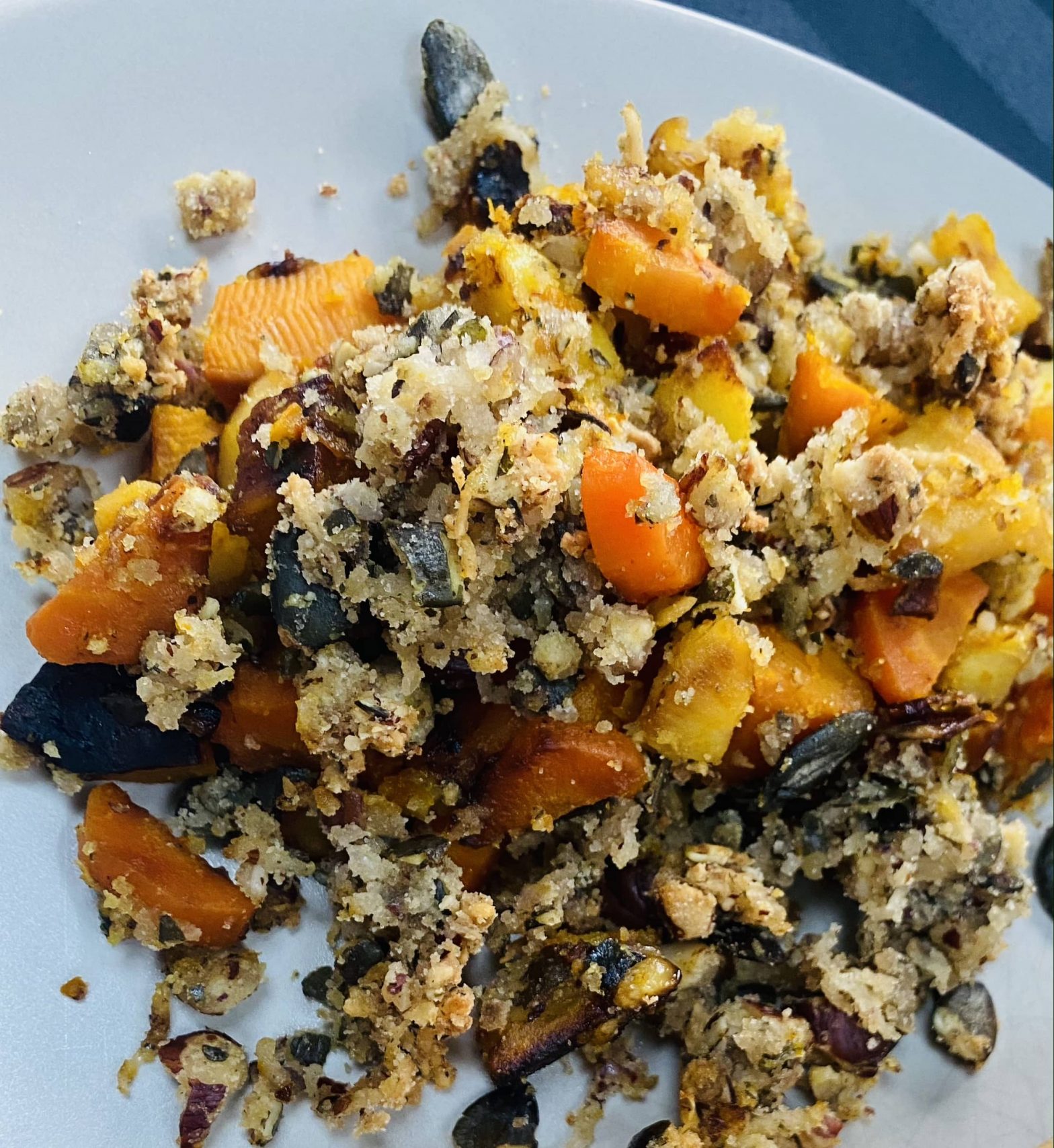 Cours de cuisine : crumble aux légumes